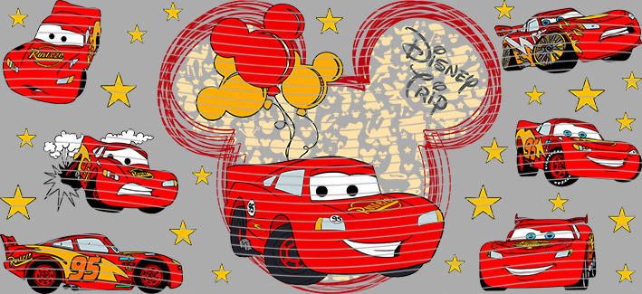 16oz Disney style-D-1202